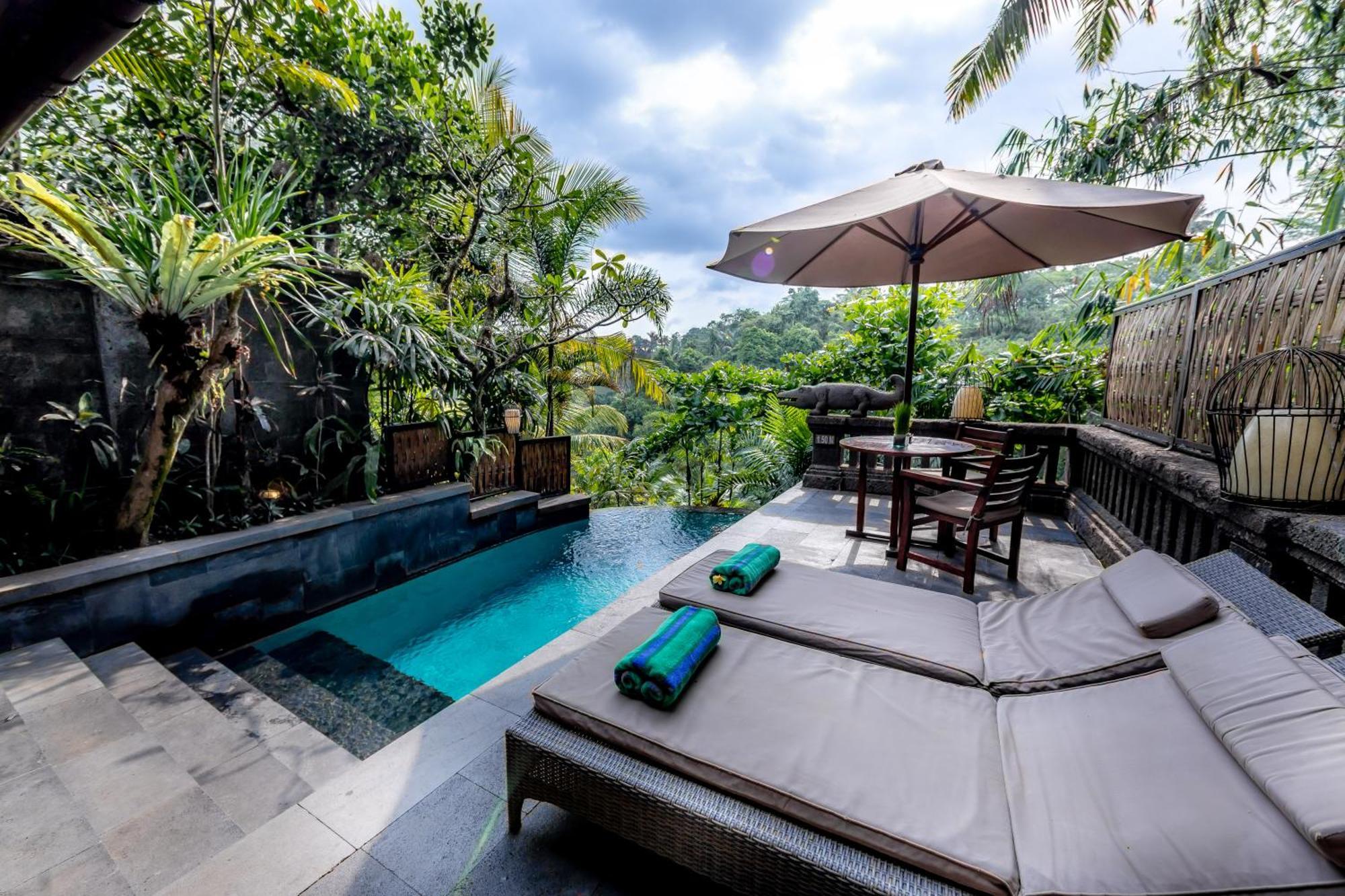 Bidadari Private Villas & Retreat Ubud Exteriör bild
