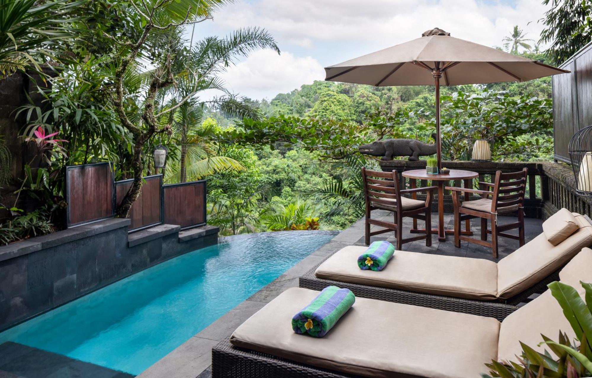 Bidadari Private Villas & Retreat Ubud Exteriör bild